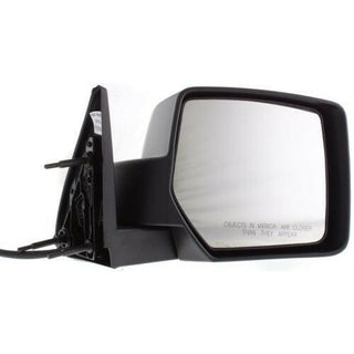 2007-2011 Dodge Nitro Mirror RH, Power, Non-heated, Manual Fold, Textured.