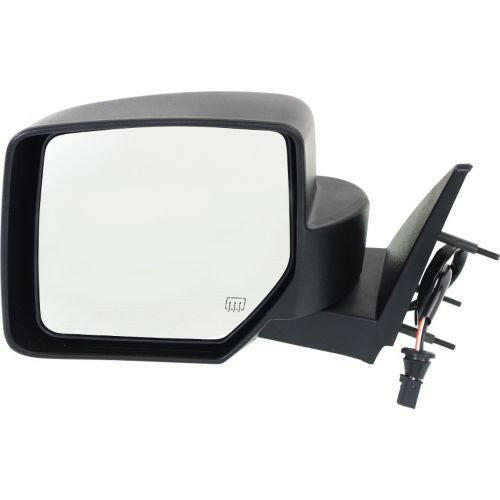 2007-2011 Dodge Nitro Mirror LH, Power, Heated, Manual Fold, Textured.