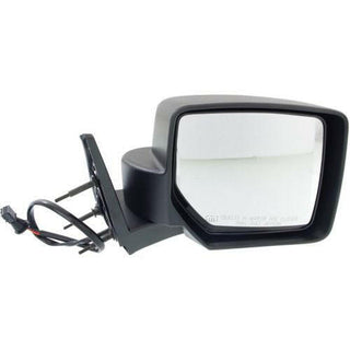 2007-2011 Dodge Nitro Mirror RH, Power, Heated, Manual Fold, Textured.