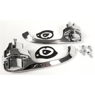 1967-1969 Pontiac Firebird Exterior Door Handle, LH/RH Set W/ Gaskets & Hardware.