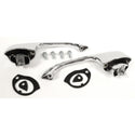 1966-1967 Chevy Nova Exterior Door Handle w/Pickupsh Button Pair.