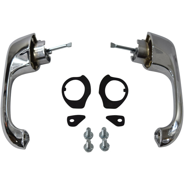 1968-1979 Buick Apollo Exterior Door Handle Pair w/Pickupsh Button.