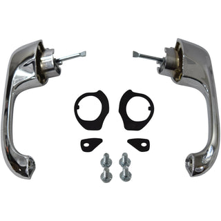 1971-1974 Pontiac Ventura Exterior Door Handle Pair w/Pickupsh Button.