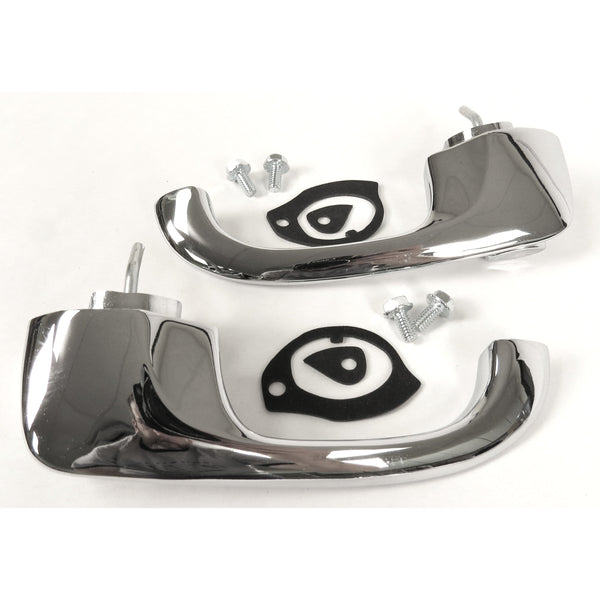 1968-1969 Buick Skylark Exterior Door Handle Pair w/Pickupsh Button.