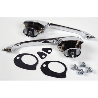 1956-1957 Chevy 4 Door Hardtop Exterior Door Handle Pair.