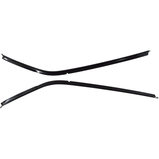 1966-1967 Chevy Chevelle 2 Door Coupe Drip Rail Gutter Set.