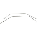 1964-1968 Ford Mustang Coupe Drip Rail Molding Set.