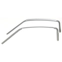 1965-1966 Ford Mustang Roof Drip Rail Molding Pair Fastback.