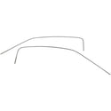 1967-1968 Ford Mustang Drip Rail Molding Set Fastback.