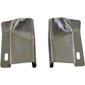 1969-1970 Ford Mustang Drip Rail Molding Joint Cover Pair Fastback.