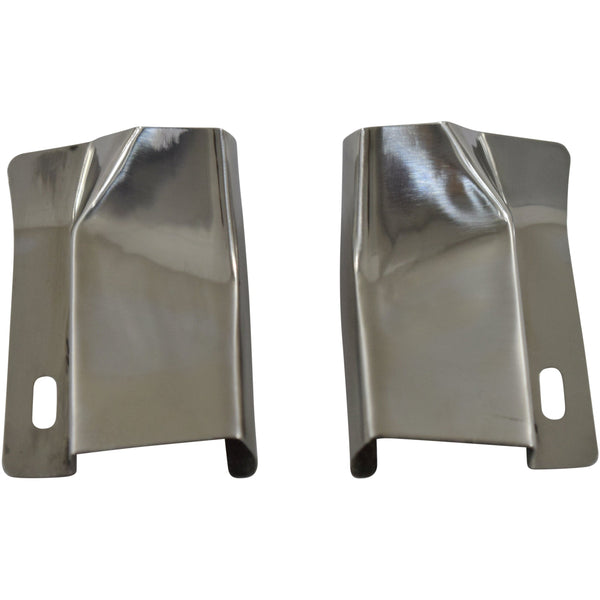 1969-1970 Ford Mustang Drip Rail Molding Joint Cover Pair Fastback.