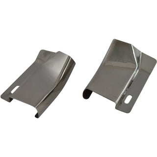 1969-1970 Ford Mustang Drip Rail Molding Joint Cover Pair Fastback.