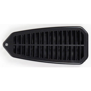 1968-1969 Pontiac Firebird Door Jamb Grille, Full w/Backing And Filter - Classic 2 Current Fabrication