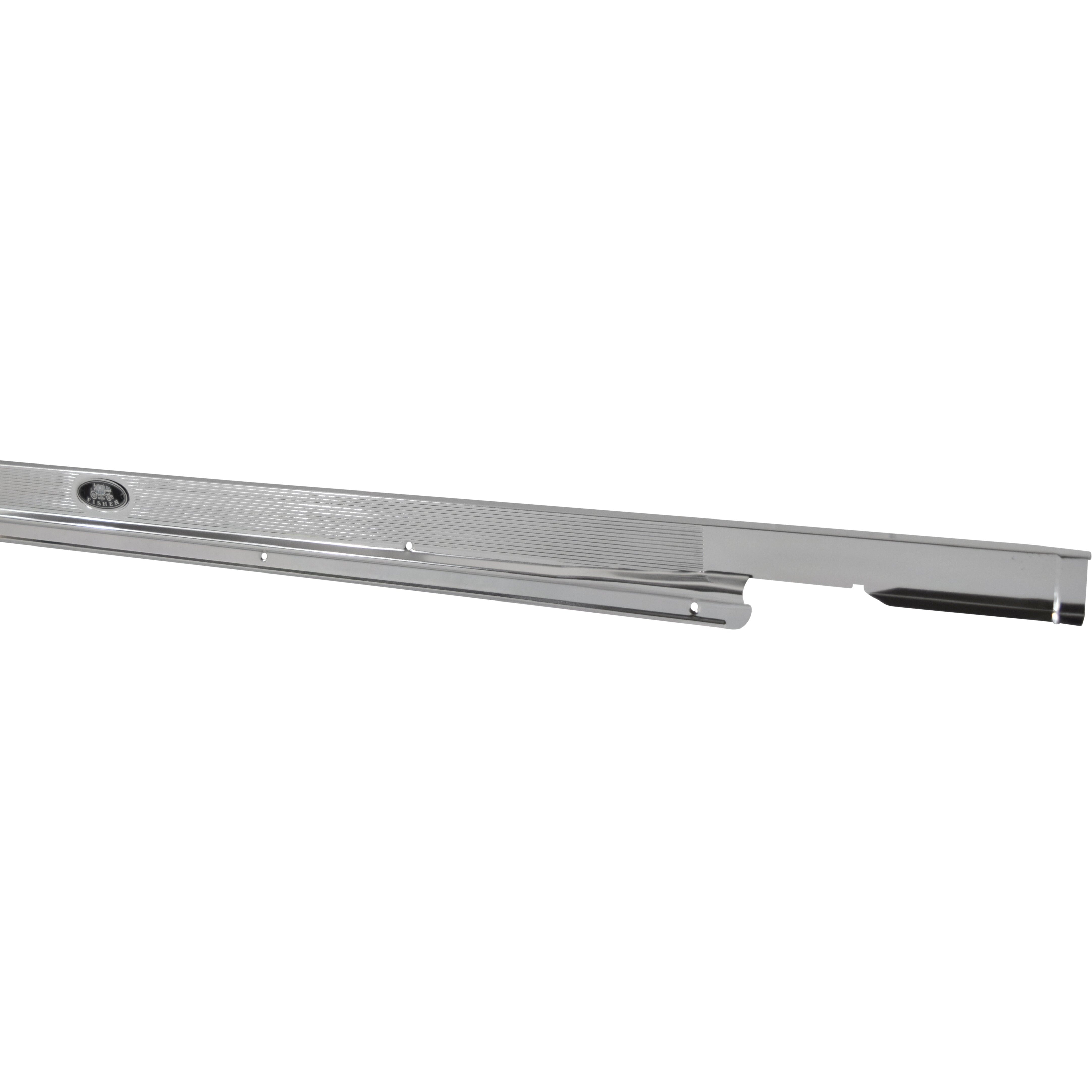 MIKES Polished Aluminum Door Jamb Sill Plates For 1962-1967 Chevy II / Nova (2-Piece Set)