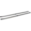1964-1967 Chevy Malibu Door Sill Plate, w/Body By Fisher Emblem Riveted On - Classic 2 Current Fabrication