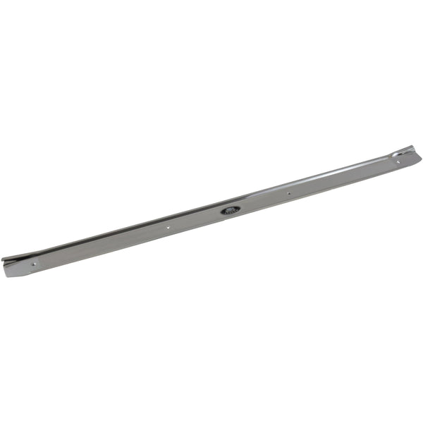 1968-1969 Chevy Chevelle Door Sill Plate, w/Body By Fisher Emblem Riveted On - Classic 2 Current Fabrication