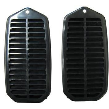 1971-1972 Chevy Chevelle Hardtop/Convertible Door Jamb Grille Pair - Classic 2 Current Fabrication
