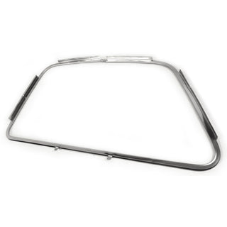 1947-1954 Chevy C10 Pickup DOOR WINDOW FRAME PAIR STAINLESS CHROME.