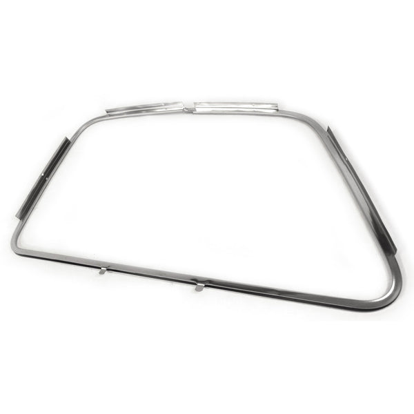 1947-1954 Chevy C10 Pickup DOOR WINDOW FRAME PAIR STAINLESS CHROME.
