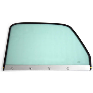 1947-1950 Chevy C10 Pickup Door Window Frame (Black) RH W/Tinted Glass.