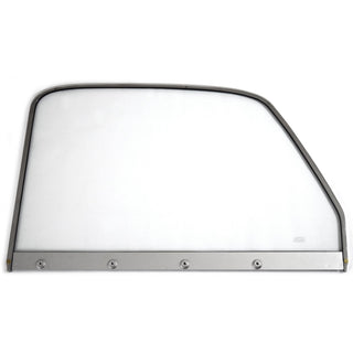 1947-1950 Chevy C10 Pickup Door Window Frame (Chrome) RH W/Clear Glass.
