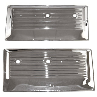 1967-1972 Chevy C10 Pickup DOOR PANEL (PAIR) CHROME.