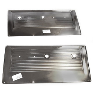 1967-1972 Chevy C10 Pickup DOOR PANEL (PAIR) CHROME.