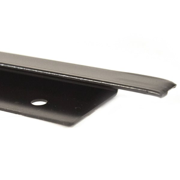 1967-1972 Chevy C10 Pickup UPPER INTERIOR DOOR PANEL TRIM BLACK PAIR.