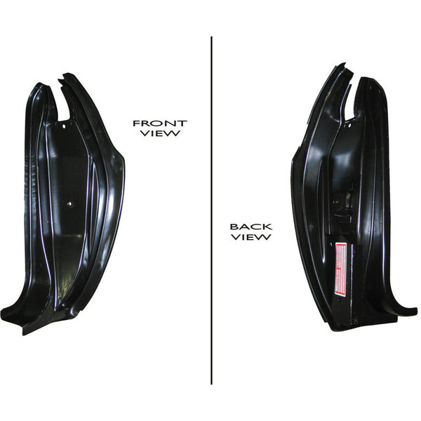 1970-1974 Dodge Challenger Coupe Door Jamb Rear Pillar LH.