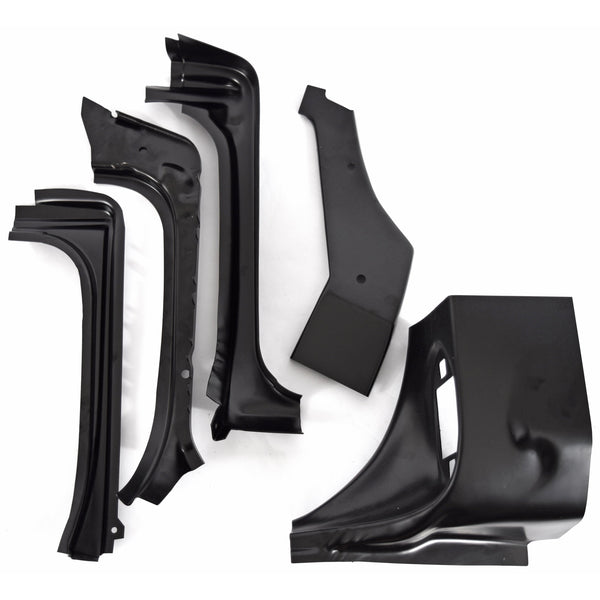 1957 Chevy BelAir/210/150 Sedan Cowl Side/ A Piller  Repair Kit LH.