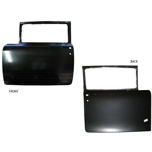 1955-1957 Chevy Bel Air/150/210 Sedan Door Skin w/Door Handle Reinforcement LH.