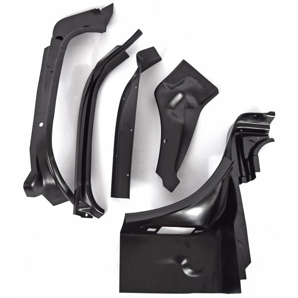 1955-1956 Chevy BelAir/210/150 Hardtop Cowl Side/ A Piller Repair Kit LH.