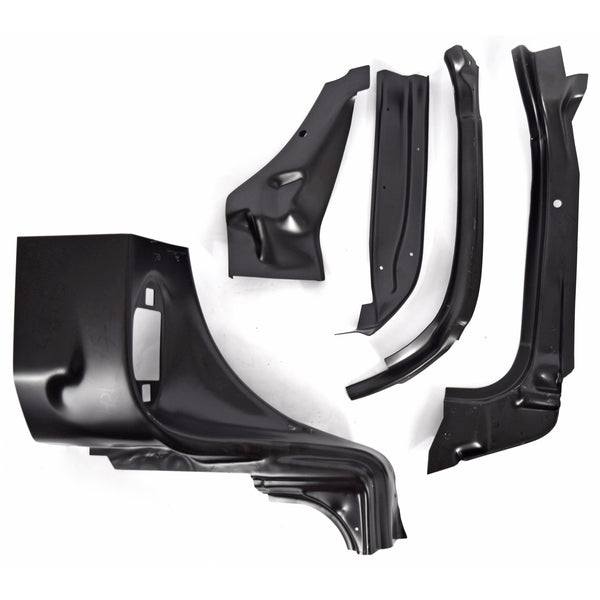 1955-1956 Chevy BelAir/210/150 Hardtop Cowl Side/ A Piller Repair Kit RH.