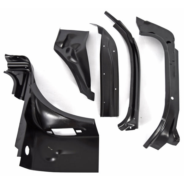 1955-1956 Chevy BelAir/210/150 Hardtop Cowl Side/ A Piller Repair Kit RH.