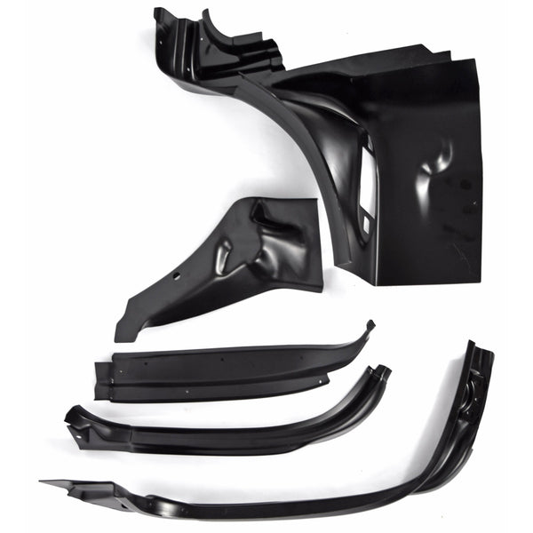 1955-1956 Chevy BelAir/210/150 Convertible Cowl Side/A Piller Repair Kit LH.