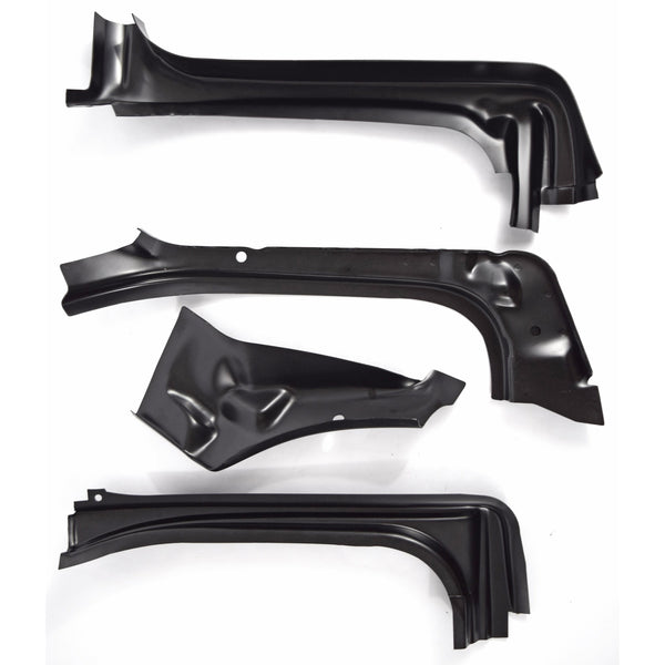 1955-1956 Chevy BelAir/210/150 Sedan Cowl Side/A Piller Repair Kit RH.