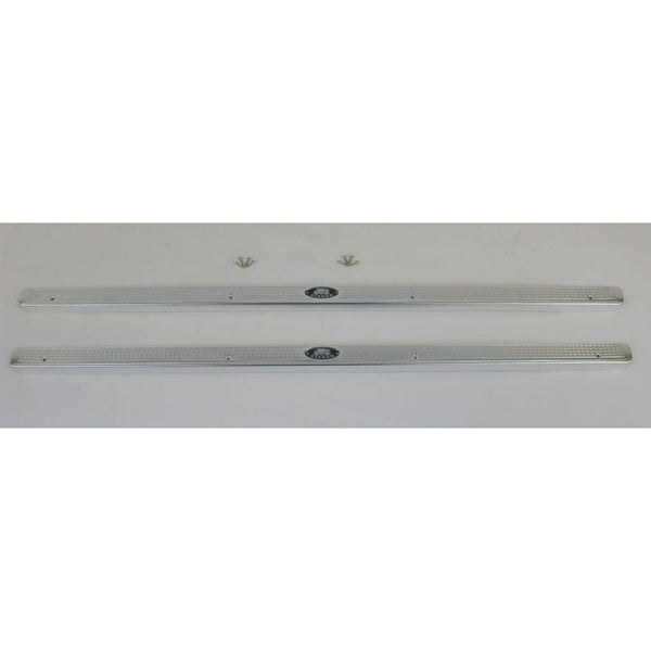 1955-1957 Chevy One-Fifty Series 2 Door- Door Sill Plate, Pair.