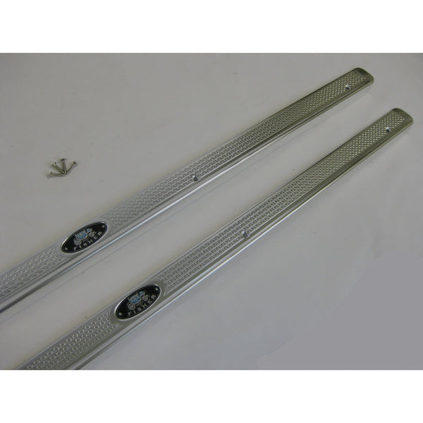 1955-1957 Chevy One-Fifty Series 2 Door- Door Sill Plate, Pair.