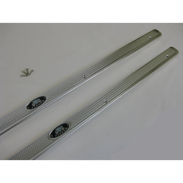 1955-1957 Chevy Bel Air 2 Door- Door Sill Plate, Pair.
