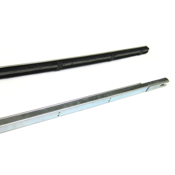 1955-1957 Chevy Bel Air 2 Door Sedan Door Glass Runner Pair.