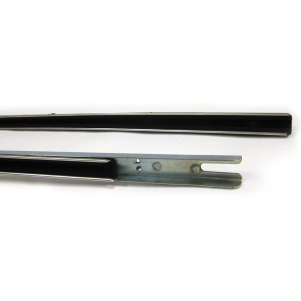 1955-1957 Chevy Bel Air 2 Door Sedan Door Glass Runner Pair.