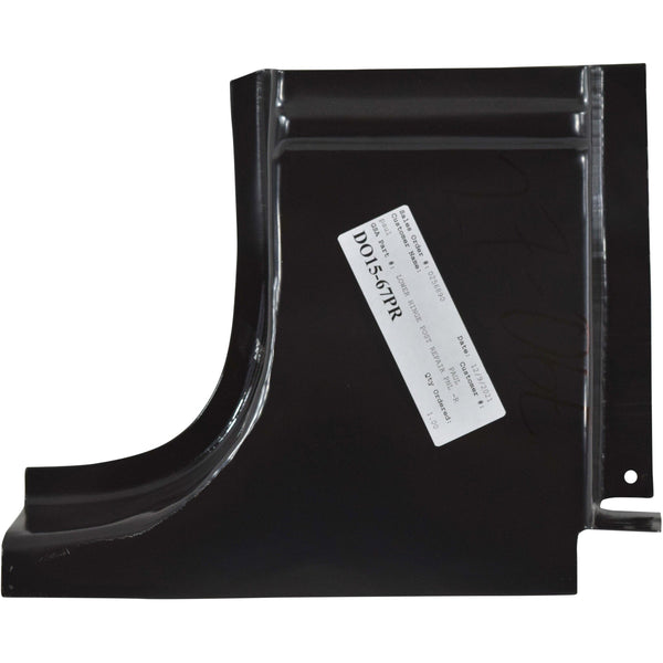 1978-1979 Ford Bronco Lower Door Post Repair Panel, RH.