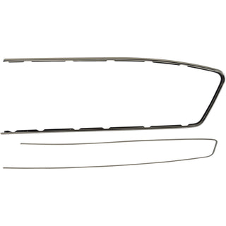 1965-1966 Ford Mustang Pony Door Panel Molding, 4 Piece Set.