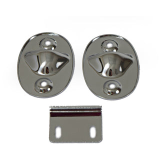 1965-1970 Ford Mustang Fold Down Seat Catch 3PC/SET.