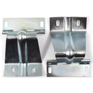 1967-1970 FORD MUSTANG FASTBACK TRAP DOOR BEHIND REAR SEAT HINGE (PAIR) - Classic 2 Current Fabrication