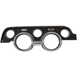 1967 Ford Mustang Instrument Bezel, Black - Classic 2 Current Fabrication