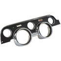 1967 Ford Mustang Instrument Bezel, Black.