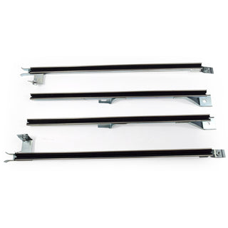 1966-1977 Ford Bronco Door Window Lower Division Bar (Pair).