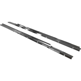 1961-1971 Mercedes-Benz W111 Coupe Convertible Door Sill Rail Cover Set Brass.