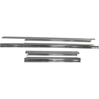 1965-1972 Mercedes-Benz W118 SE Door Sill Rail Cover Set.